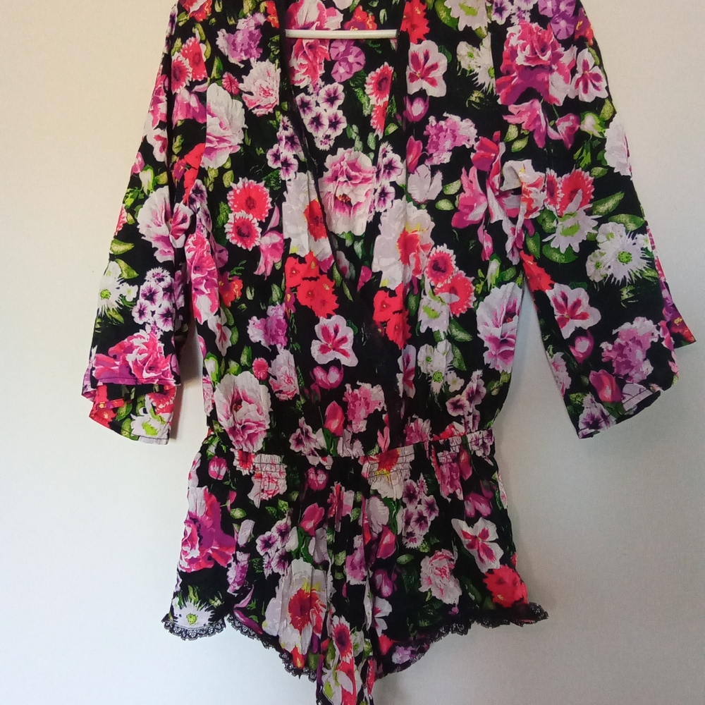Betsy Johnson Romper Nightie